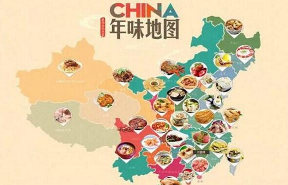 全國人民都愛吃啥嘞？來戳地圖！