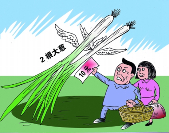 高價(jià)蔥提升成本，菜品價(jià)到底漲不漲愁壞老板