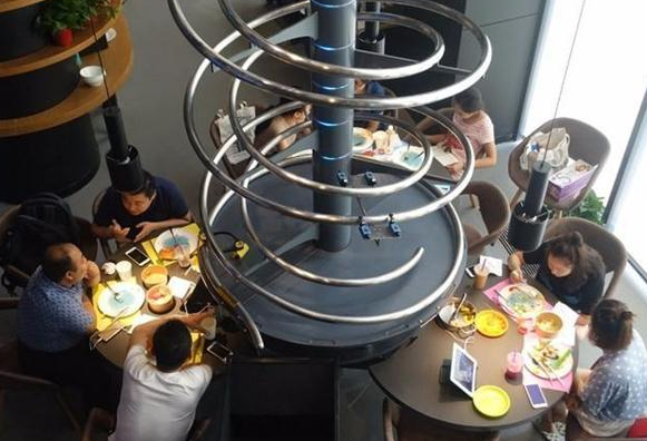 北京失重餐廳天天爆滿，但除了傳菜帶別無亮點