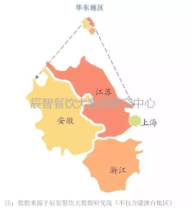 5個維度，看懂華東區(qū)域餐飲發(fā)展現(xiàn)狀 | 大數(shù)據(jù)報告